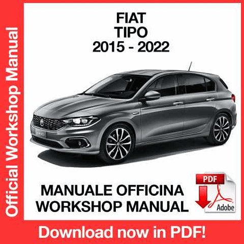Manuale Officina Fiat Tipo (2015-2016-2017-2018-2019-2020-2021-2022) (ITA)