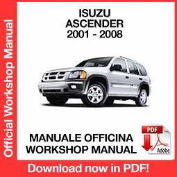 Manuale Officina Isuzu Ascender (2003-2004-2005-2006-2007-2008) (EN)