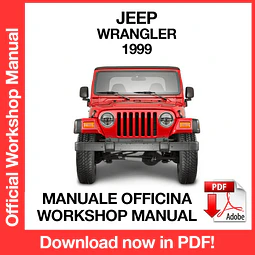 Manuale Officina Jeep Wrangler (1999) (EN)