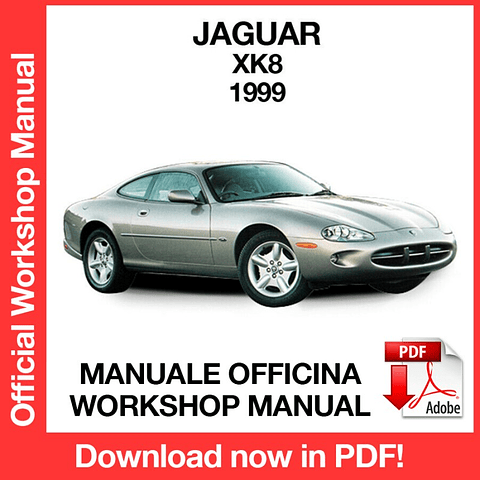 Manuale Officina Jaguar XK8 (1998) (EN)