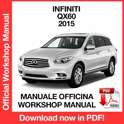 Manuale Officina Infiniti QX60 JX35 (2015) (EN)