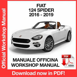 Manuale Officina Fiat 124 Spider (2016-2017-2018-2019) (ITA)