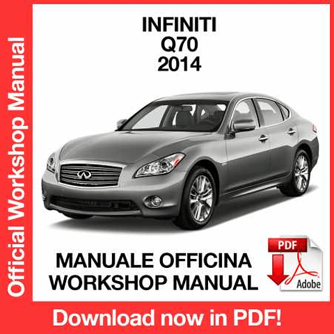 Manuale Officina Infiniti Q70 Y51 (2014) (EN)