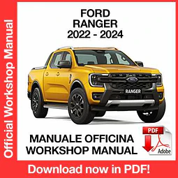 Manuale Officina Ford Ranger (2022-2023-2024) (EN)