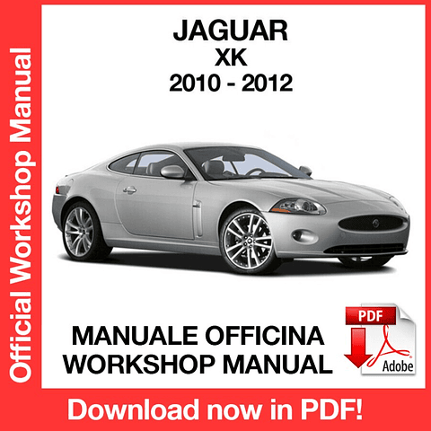 Manuale Officina Jaguar XK (2010-2012) (EN)