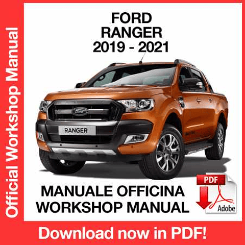 Manuale Officina Ford Ranger (2019-2020-2021) (EN)