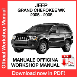Manuale Officina Jeep Grand Cherokee WK (2005-2006-2007-2008) (EN)