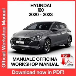 Manuale Officina Hyundai i20 (2020-2021-2022-2023) (EN)