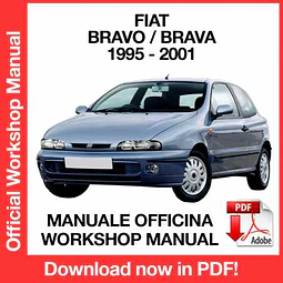 Manuale Officina Fiat Bravo / Brava (1995-1996-1997-1998-1999-2000-2001) (EN)