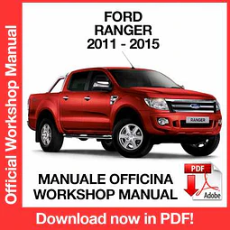 Manuale Officina Ford Ranger (2011-2012-2013-2014-2015) (EN)