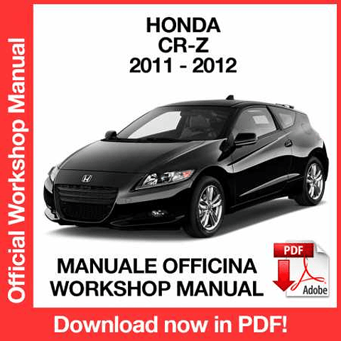 Manuale Officina Honda CR-Z (2011-2012) (EN)