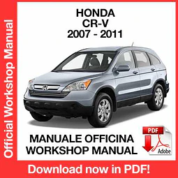 Manuale Officina Honda CR-V (2007-2008-2009-2010-2011) (EN)