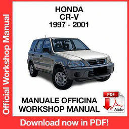 Manuale Officina Honda CR-V (1997-1998-1999-2000-2001) (EN)