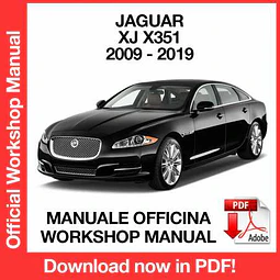 Manuale Officina Jaguar XJ X351 (2009-2010-2011-2012-2013-2014-2015-2016-2017-2018-2019) (EN)