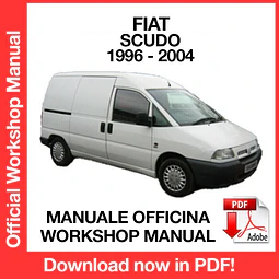Manuale Officina Fiat Scudo (1996-1997-1998-1999-2000-2001- 2002-2003-2004) (EN)
