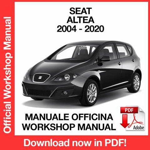Manuale Officina Seat Altea 5P1 (2004-2005-2006-2007-2008-2009-2010-2011-) (EN)