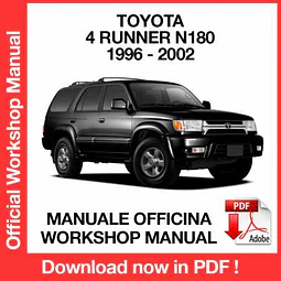 Manuale Officina Toyota 4 Runner III N180 (1996-1997-1998-1999-2000-2001-2002) (EN)