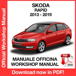 Manuale Officina Skoda Rapid (2013-2014-2015-2016-2017-2018-2019) (EN)