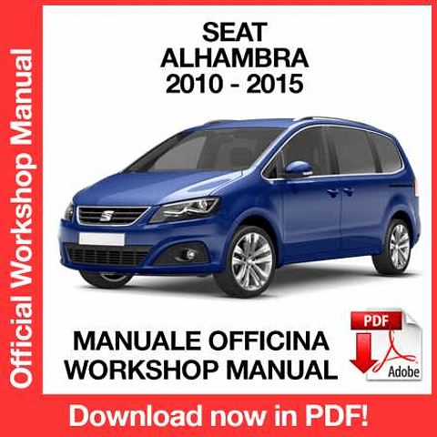 Manuale Officina Seat Alhambra (2010-2011-2012-2013-2014-2015) (EN)
