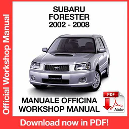 Manuale Officina Subaru Forester (2002-2003-2004-2005-2006-2007-2008) (EN)