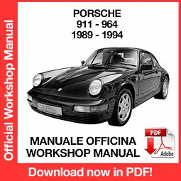 Manuale Officina Porsche 911 964 (1989-1990-1991-1992-1993-1994) (EN)