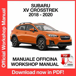Manuale Officina Subaru XV Crosstrek (2018-2019-2020) (EN)