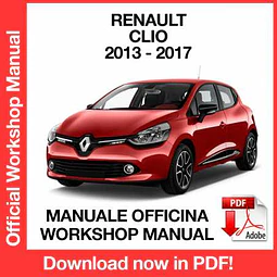 Manuale Officina Renault Clio IV X98 GRATUITO (2013-2014-2015-2016-2017) (EN)
