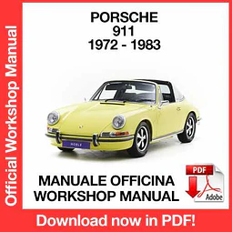 Manuale Officina Porsche 911 (1972-1983) (EN)