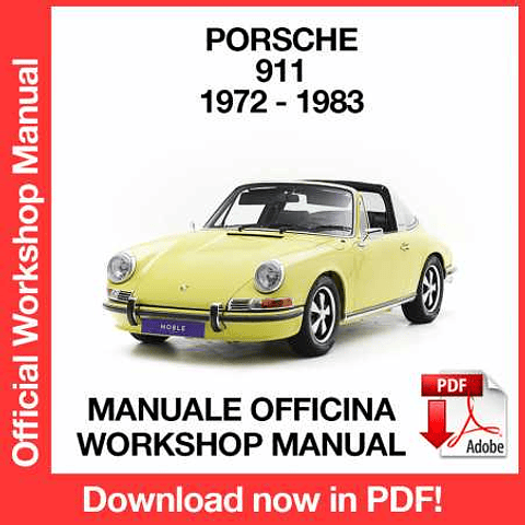 Manuale Officina Porsche 911 (1972-1983) (EN)
