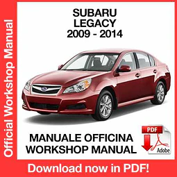 Manuale Officina Subaru Legacy (2009-2010-2011-2012-2013-2014) (EN)