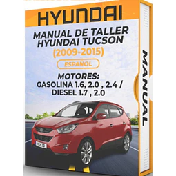 Manuale d'officina Hyundai Tucson (2009-2015) (Spag)