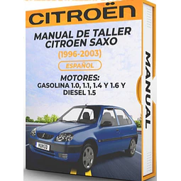 Manuale di officina Citroen Saxo (1996-2003) (Spag)