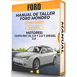 Manuale di officina Ford Mondeo (2000-2007) (Spag)