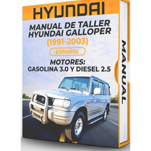 Manuale di officina Hyundai Galloper (1991-2003) (Spag)