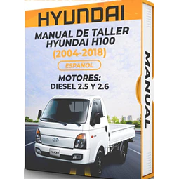 Manuale di officina Hyundai H100 (2004-2018) (Spag)
