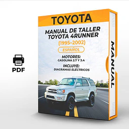 Manuale di officina Toyota 4Runner (1995-2002) (Spag)