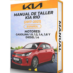 Manuale di officina Kia Rio (2017-2021) (Spag)