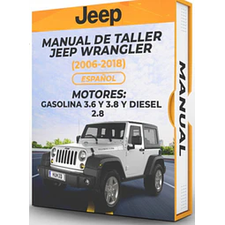 Manuale di officina Jeep Wrangler (2006-2018) (Spag)
