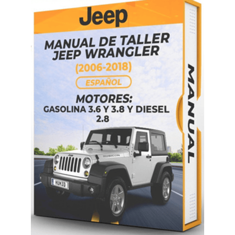 Manuale di officina Jeep Wrangler (2006-2018) (Spag)