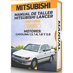 Manuale d'officina Mitsubishi Lancer (1991-1995) (Spag)