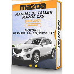 Manuale di officina Mazda Cx5 (2012-2017) (Spag)