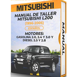 Manuale d'officina Mitsubishi L200 (1996-2005) Schemi elettrici (Spag)