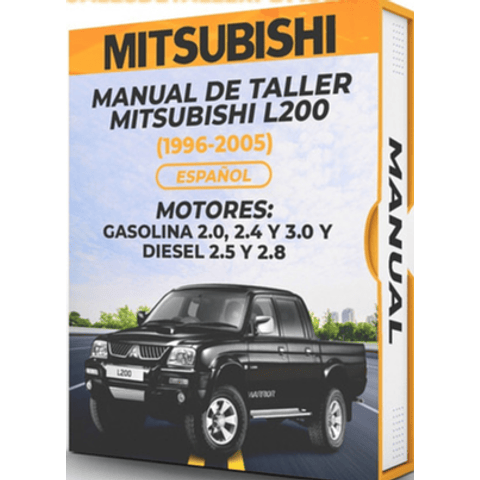 Manuale d'officina Mitsubishi L200 (1996-2005) Schemi elettrici (Spag)