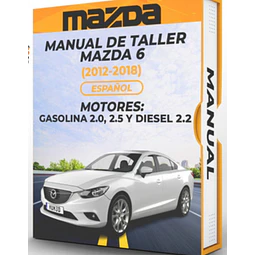 Manuale di officina Mazda 6 (2012-2018) (Spag)