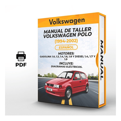 Manuale di officina Volkswagen Polo (1994-2002) (Spag)