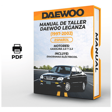 Manuale di officina Daewoo Leganza (1997-2002) (Spag)