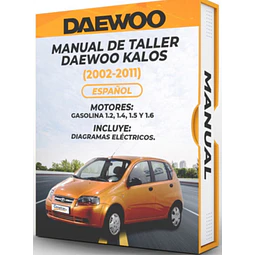 Manuale di officina Daewoo Kalos (2002-2011) (Spag)