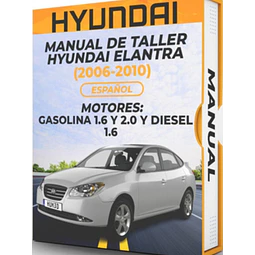 Manuale di officina Hyundai Elantra (2006-2010) (Spag)