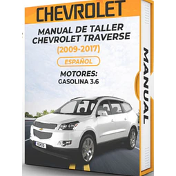 Manuale di officina Chevrolet Traverse (2009-2017) (Spag)