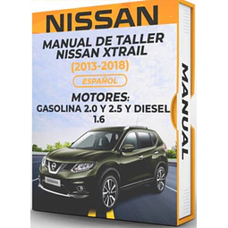 Manuale di officina Nissan Xtrail (2013-2018) (Spag)